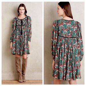 ANTHRO Floreat Ottava peasant dress